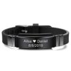 MeMeDIY Personalized Bracelet Engraving Names Silicone Sport