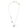 SWAROVSKI Ladies's Symbolic Evil Eye Pendant Necklace – Elegant Protection & Timeless Style