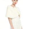 Faux Fur Wrap Shawl Women’s Shrug Bridal Stole