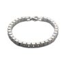 Sterling Silver Box Link Venetian Bracelet