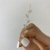 Ear Cuffs Crawler Hook Earrings Pearl Cubic Zirconia