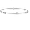 Voss+Agin .40ctw Genuine Diamond by The Yard Strand Bracelet