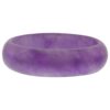 Light Purple Gemstone 6mm Unisex Band Ring