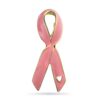 Bling Jewelry Open Heart Enamel Pink Brooch Pin