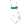 Stabilized Turquoise 8MM Ball Bead Stones Stackable Strands Stretch Bracelet