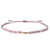 Adjustable Handmade Crystal Seed Beaded Bracelets