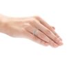 Size 9 Pavé-Set Cubic Zirconia Eternity Band Anniversary Ring