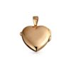 Engravable Abalone Shell CZ Butterfly Heart Shape Pendant