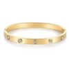 Love Friendship Bracelet Bangle Gold Rose Gold Silver