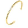 Lademayh Women's Inspirational Bracelets Stainless Steel