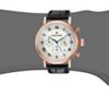 Japanese-Quartz Watch with Leather Strap, Black Thomas Earnshaw