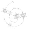 Shan-S Christmas Crystal Acrylic Snowflake Gems