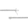 925 Sterling Silver Miracle-Set Diamond Tennis Bracelet – 1.0 Cttw, I-J Color, I3 Clarity, 7"
