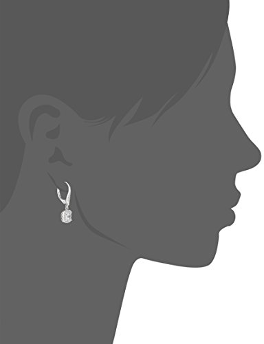 Anne Klein Cubic Zirconia Leverback Drop Earrings