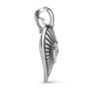 American West Sterling Silver Heart and Sunburst Pendant