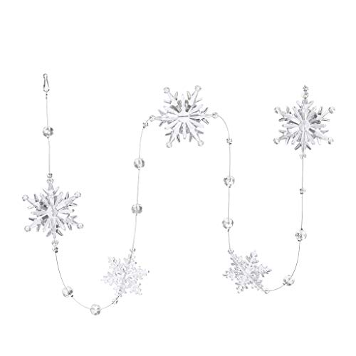 Shan-S Christmas Crystal Acrylic Snowflake Gems