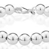 Miabella Sterling Silver Italian Handmade Chain Bracelet