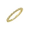 Diamond Stackable Ring, Anniversary Band or Wedding Band