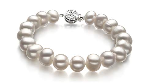 White Cultured Pearl Set For Women-16 in Chocker length