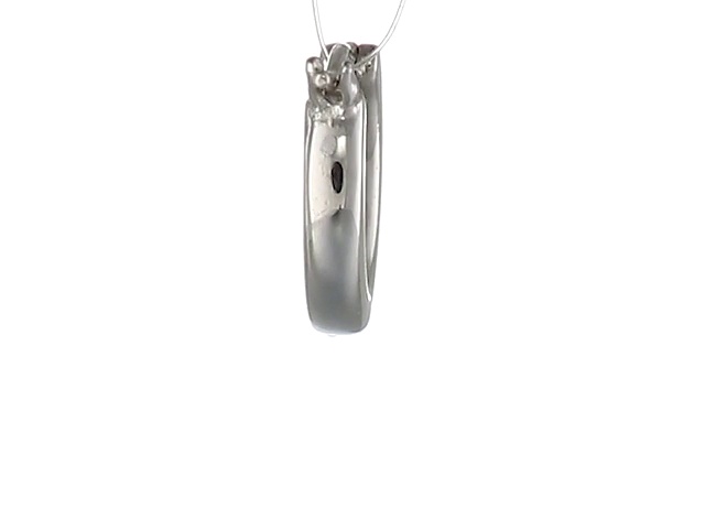 Platinum Plated Sterling Hoop Earrings set