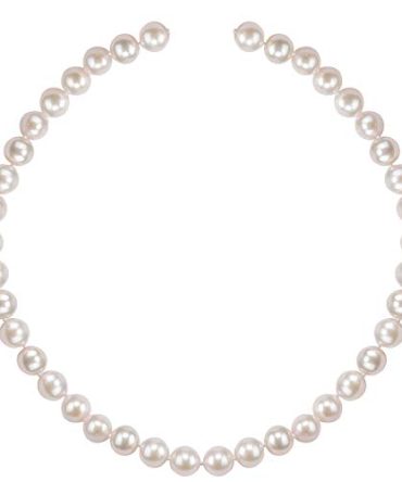 PAVOI Sterling Silver White Freshwater Cultured Pearl Necklace