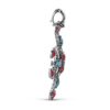 American West Sterling Silver Turquoise & Red Coral