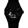 Black Skeleton Automatic Agelocer Watch