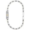 Bulova White Patterned Bracelet Watch Women's