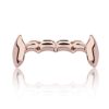 Custom Fit 18k Gold Plated Hip Hop Teeth Fang