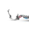 American West Sterling Silver Turquoise & Red Coral