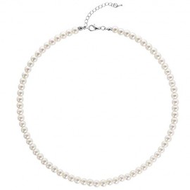 BABEYOND Round Imitation Pearl Necklace Wedding Pearl Necklace