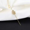 18 K Gold Plated Personalized Hypoallergenic Rhinestone Earrings Set
