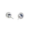 Blue Sapphire Birthstone Stud Earrings