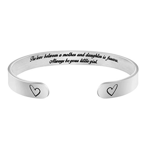 Personalized Mom Bracelet Mother and Daughter
