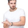 Jstyle 15Pcs Ethnic Tribal Bead Bracelet for Men Women