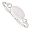 925 Sterling Silver Slip On Bangle Bracelet
