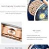 Agelocer Men's Watch Top Brand Automatic Mechanical Moon Phase