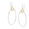 Silpada 'Dynamic Duo' Double Circle Drop Earrings