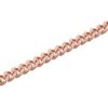 Apex Copper Bracelet Wide Link Size 9", Burnished Copper