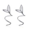 Mermaid Earrings Climber Sterling Silver Ear Crawler Wrap