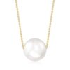 Ross-Simons 16mm Shell Pearl Solitaire Necklace