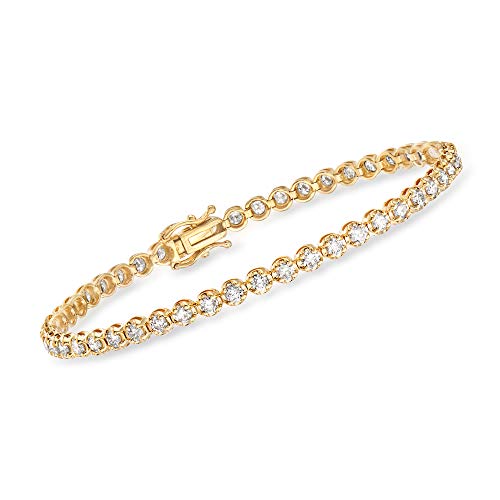Tennis Bracelet in 14kt Yellow Gold Ross-Simons