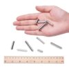 PH PandaHall 12pcs 6 Sizes Slide Clasp Lock with Magnetic Bracelet