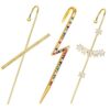 3 Pieces Ear Crawler Earrings