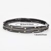 TASBERN Women Leather Wrap Bracelet in Goldplated