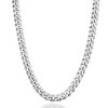 MiaBella Solid Sterling Silver Italian 5mm Diamond