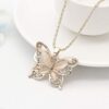 Women Necklace, 1PC Fashion Womens Lady Rose Pendant