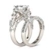 Jeulia Skull Engagement Ring Sets Sterling Silver