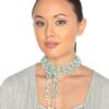 HinsonGayle 'Chyenne' 2-Strand Handwoven Turquoise