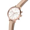 Embrace Celestial Elegance with MVMT NOVA Luna Chronograph - A 38MM Dual Timezone Analog Watch
